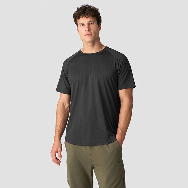 Stride Raglan T-shirt, Graphite