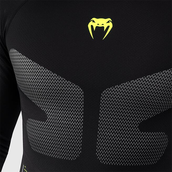 Training Camp 4.0 Rashguard Langærmet Sort Grøn