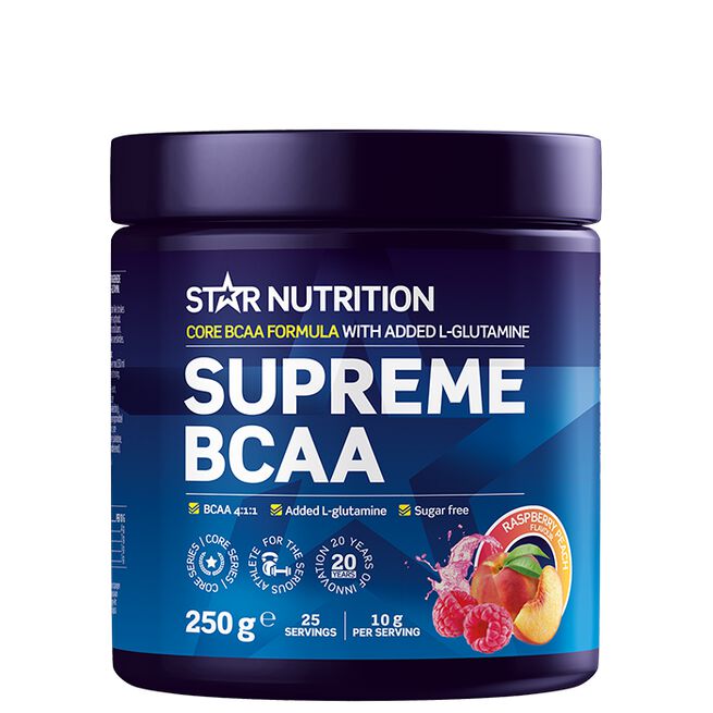 Supreme BCAA Pulver 250 g Rasberry Peach