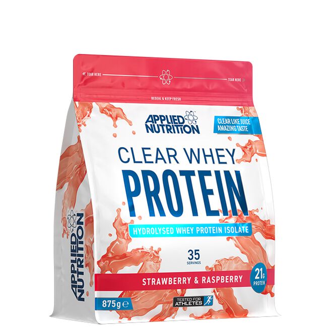 Klar Valleprotein 875 g Strawberry & Raspberry
