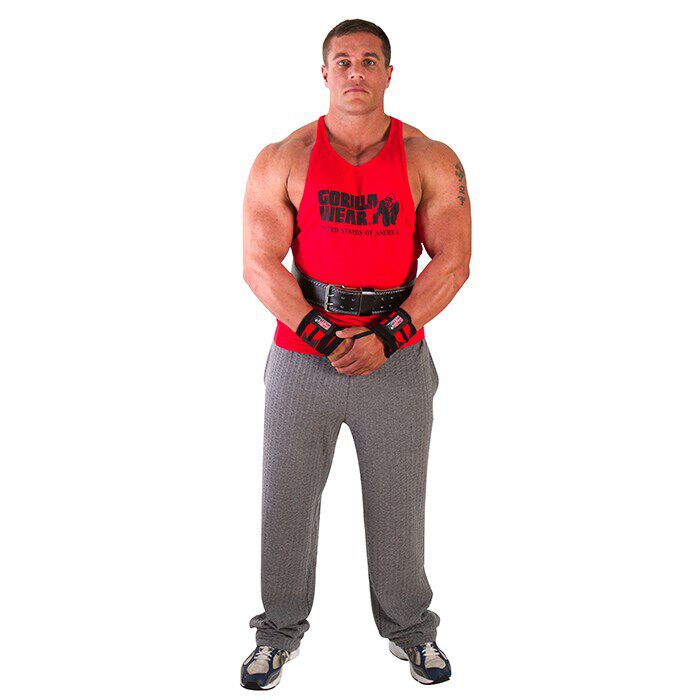 Wrist Wraps Pro Sort/R&oslash;d