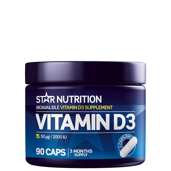 Vitamin D3 90 kapsler