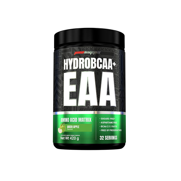 Hydro BCAA + essentielle aminosyrer 30 portioner Green Apple