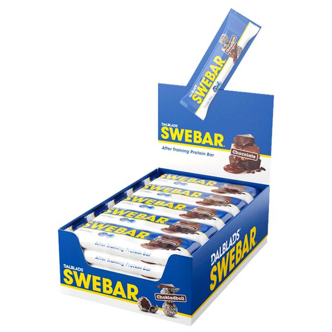 15 x Swebar Proteinbar 55 g Chocolate