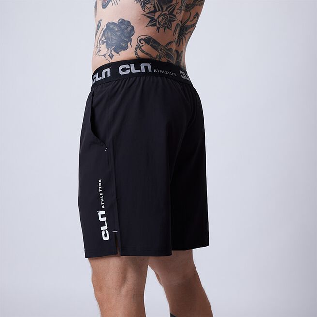 CLN Dino Stretch Shorts, Black