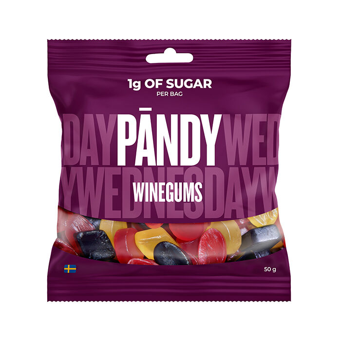 P&auml;ndy Candy 50 g Winegums