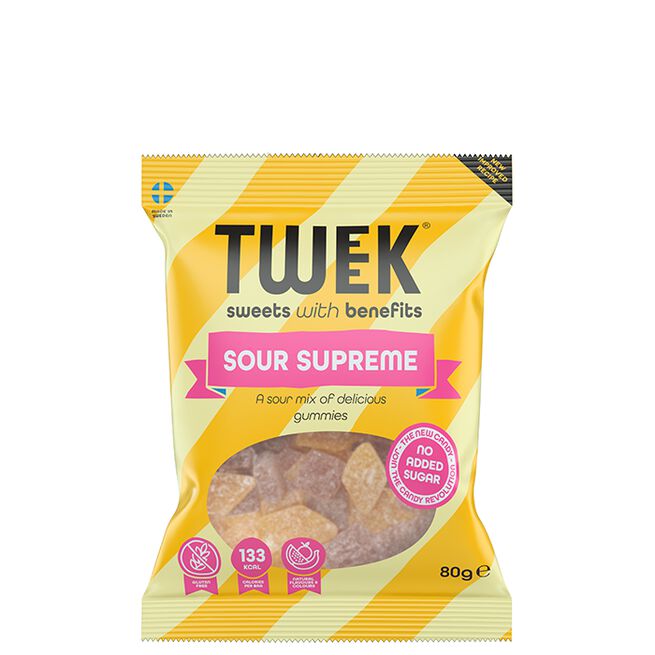 Kaloriefattig Slik 80 g Sour Supreme