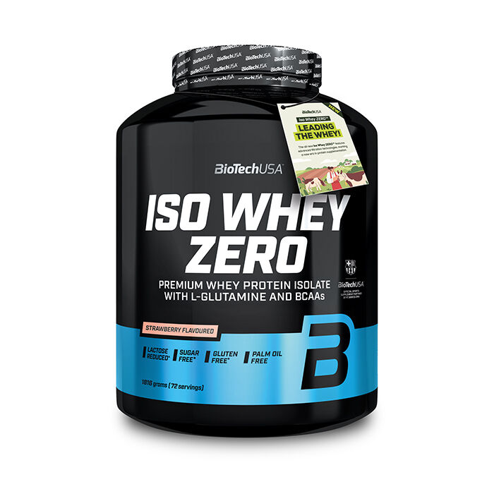 Iso Whey Zero Valleproteinisolat 1816 g Strawberry