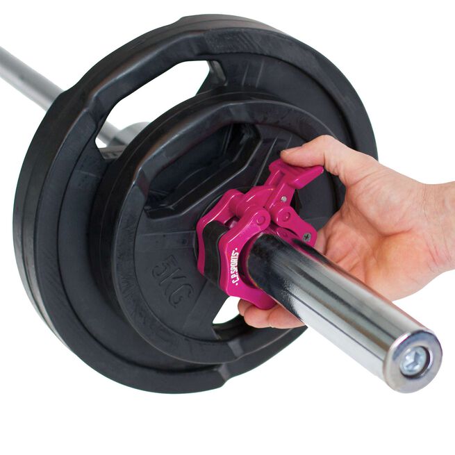 Jaw Lock låseklemmer 50 mm Rosa