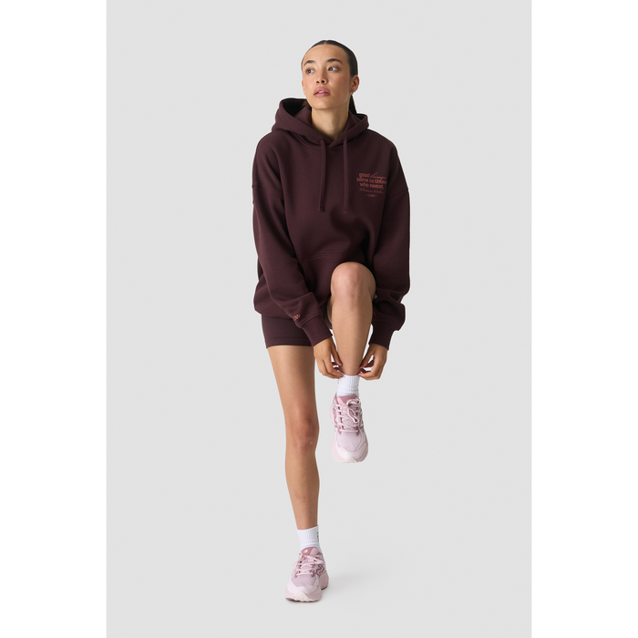 Everyday Relaxed Hoodie Brun