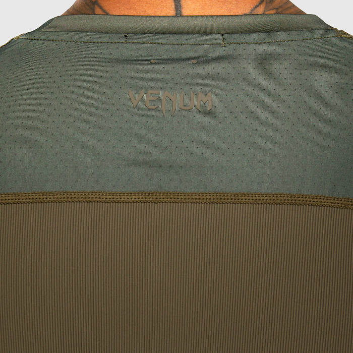 Venum Stealth Dry Tech T shirt Khaki Gr&oslash;n