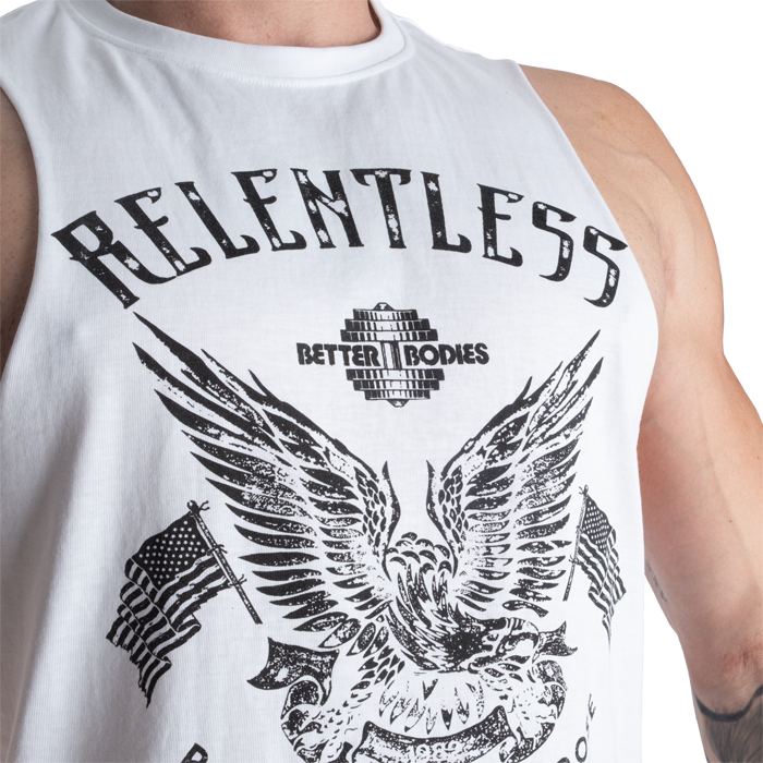 Relentless Cut Out T‑Shirt Hvid