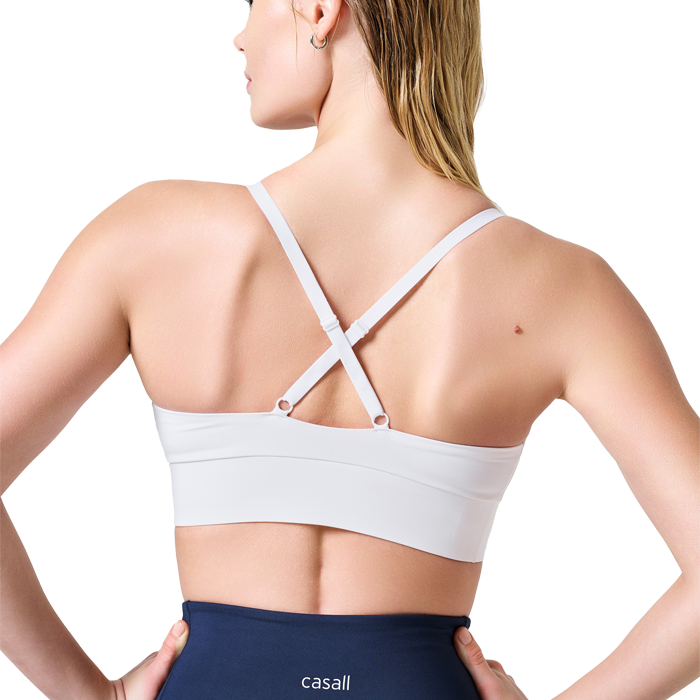 Wrap Sport-BH Hvid
