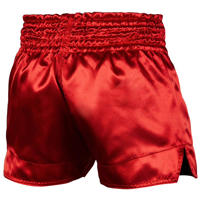 Klassiske Muay Thai Shorts R&oslash;d/Guld