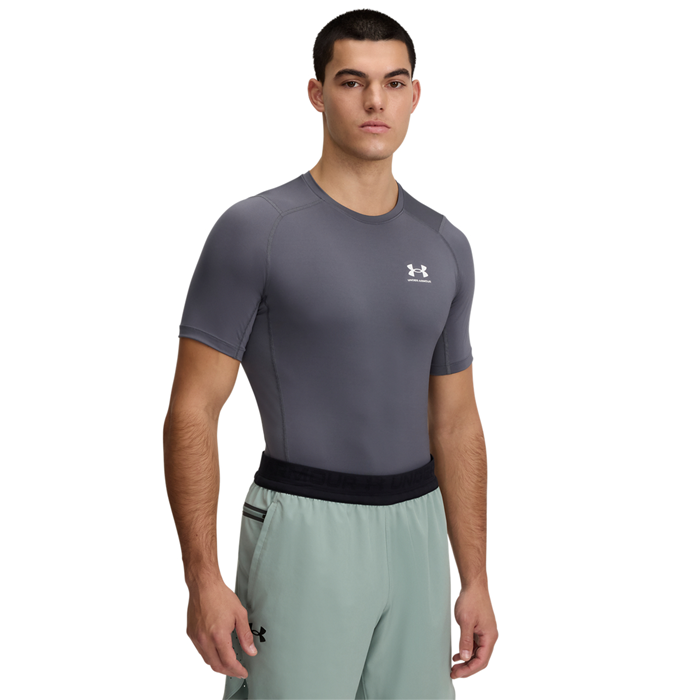 UA HG Armour Comp SS Castlerock