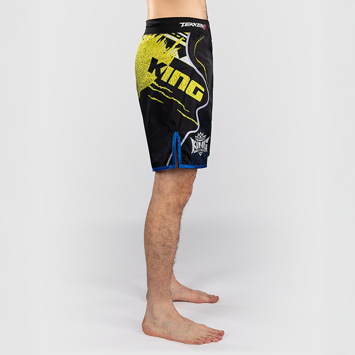 Venum x TEKKEN 8 Fightshorts King Sort Gul
