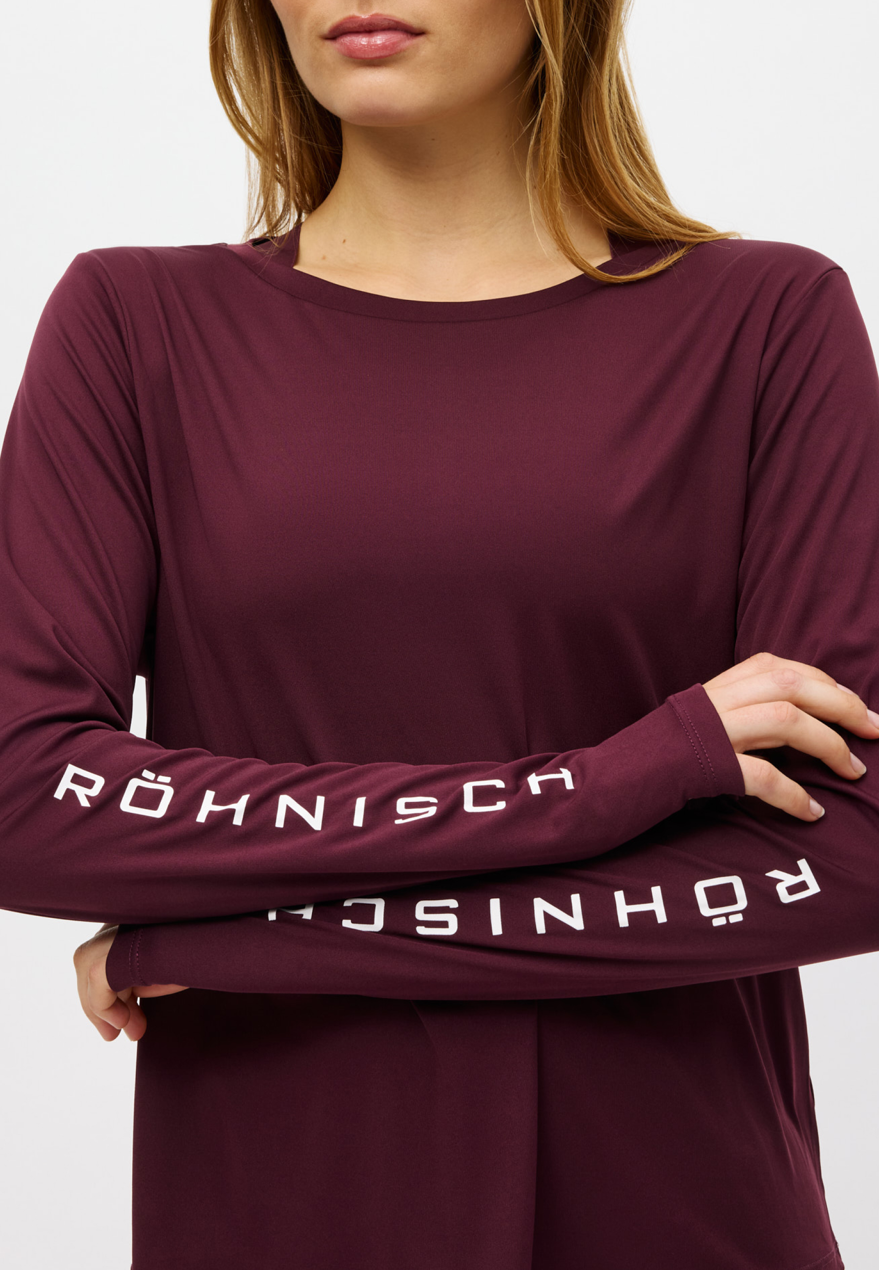 Team Logo Long Sleeve Lilla