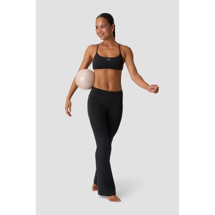 Luxe Sports-BH med Tynde Stropper Sort