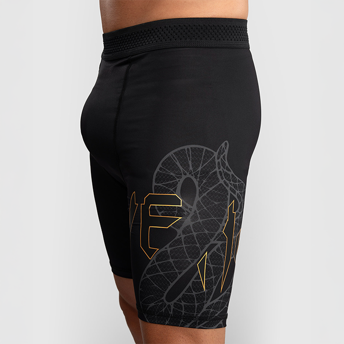 Serpenti Vale Tudo-Shorts Sort S&oslash;lv Guld
