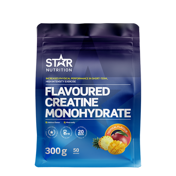 Kreatinmonohydrat med smag 300 g tropical_new