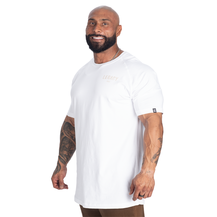 1982 Raglan T‑Shirt Hvid Beige