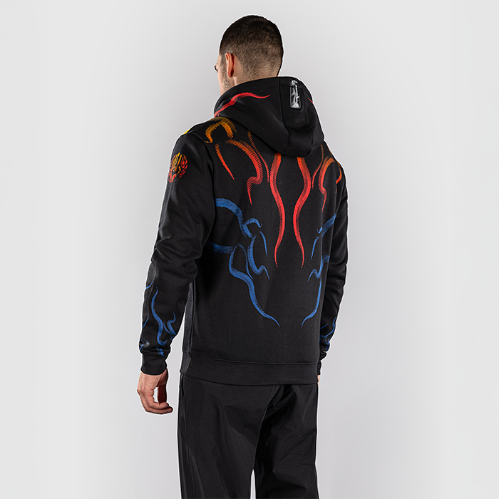 Venum x TEKKEN 8 H&aelig;ttetr&oslash;je Yoshimitsu Sort Orange