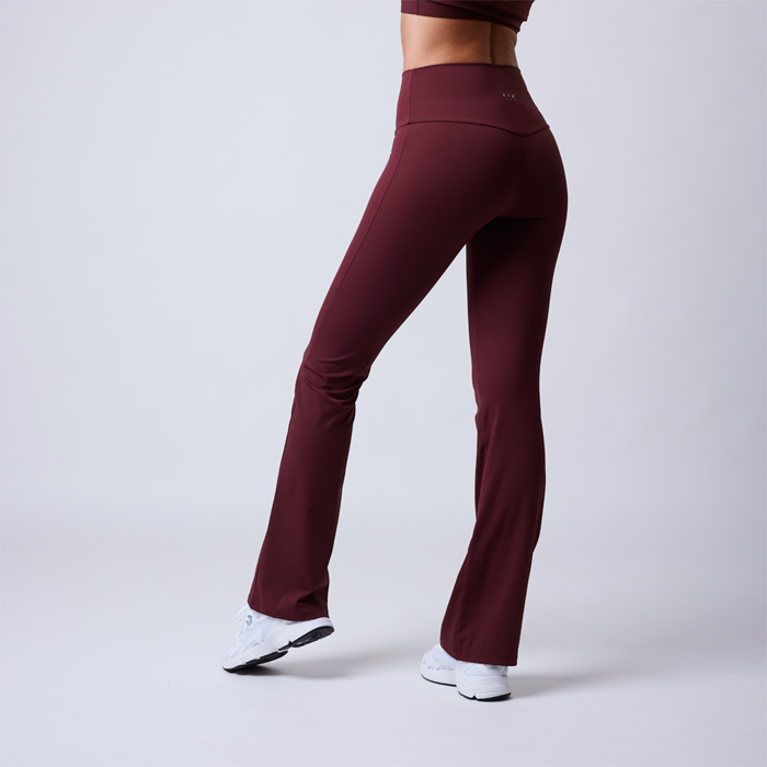 Fuse Flared Tights R&oslash;d