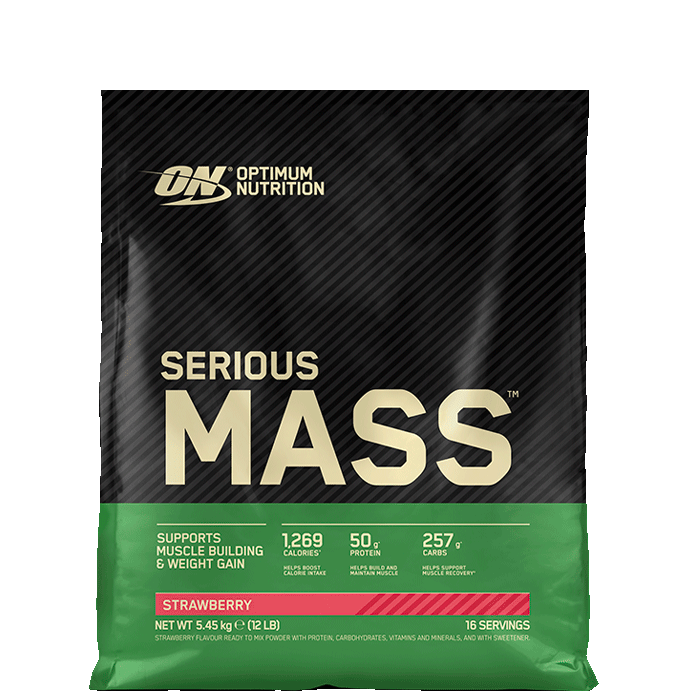 Serious Mass Gainer 5,45 kg strawberry