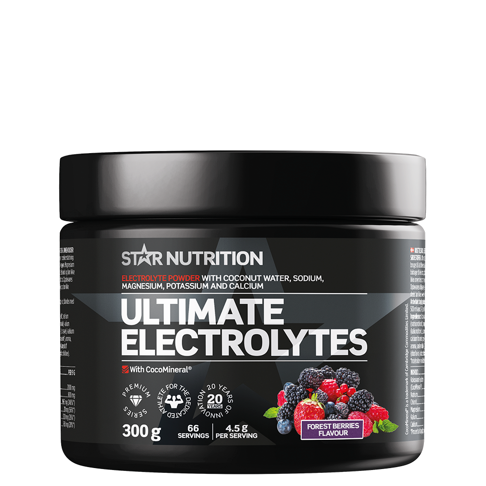 Ultimate Elektrolytv&aelig;skeerstatningspulver 300 g forest_berries