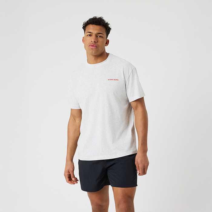 Gym Oversized T‑shirt Lysegr&aring;