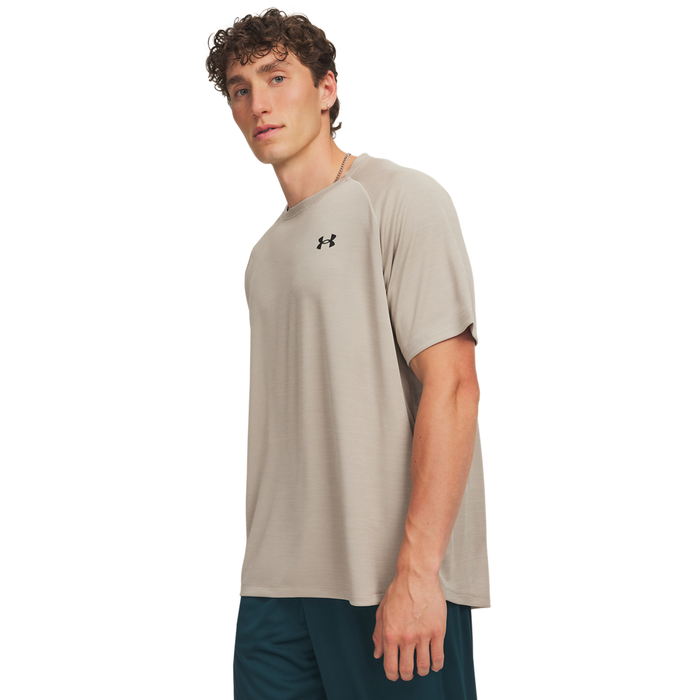 Tech Textured T-shirt Beige