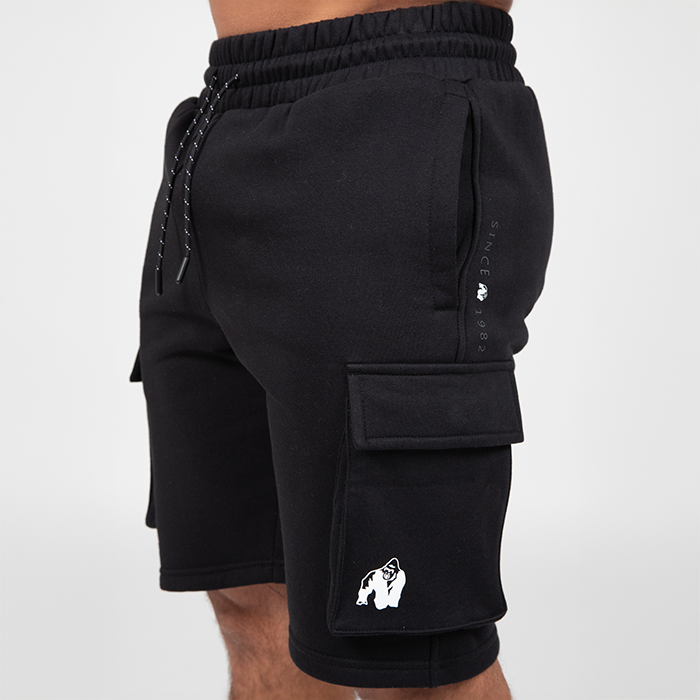 Hudson Cargo Tr&aelig;ningsshorts Sort