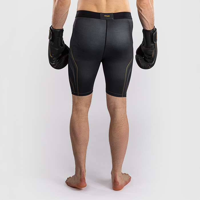 Venum Streamline Vale Tudo Shorts Sort Guld