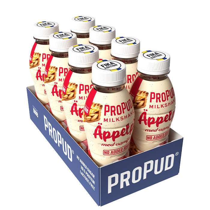 8 x ProPud Protein Milkshake, 330 ml strawberry