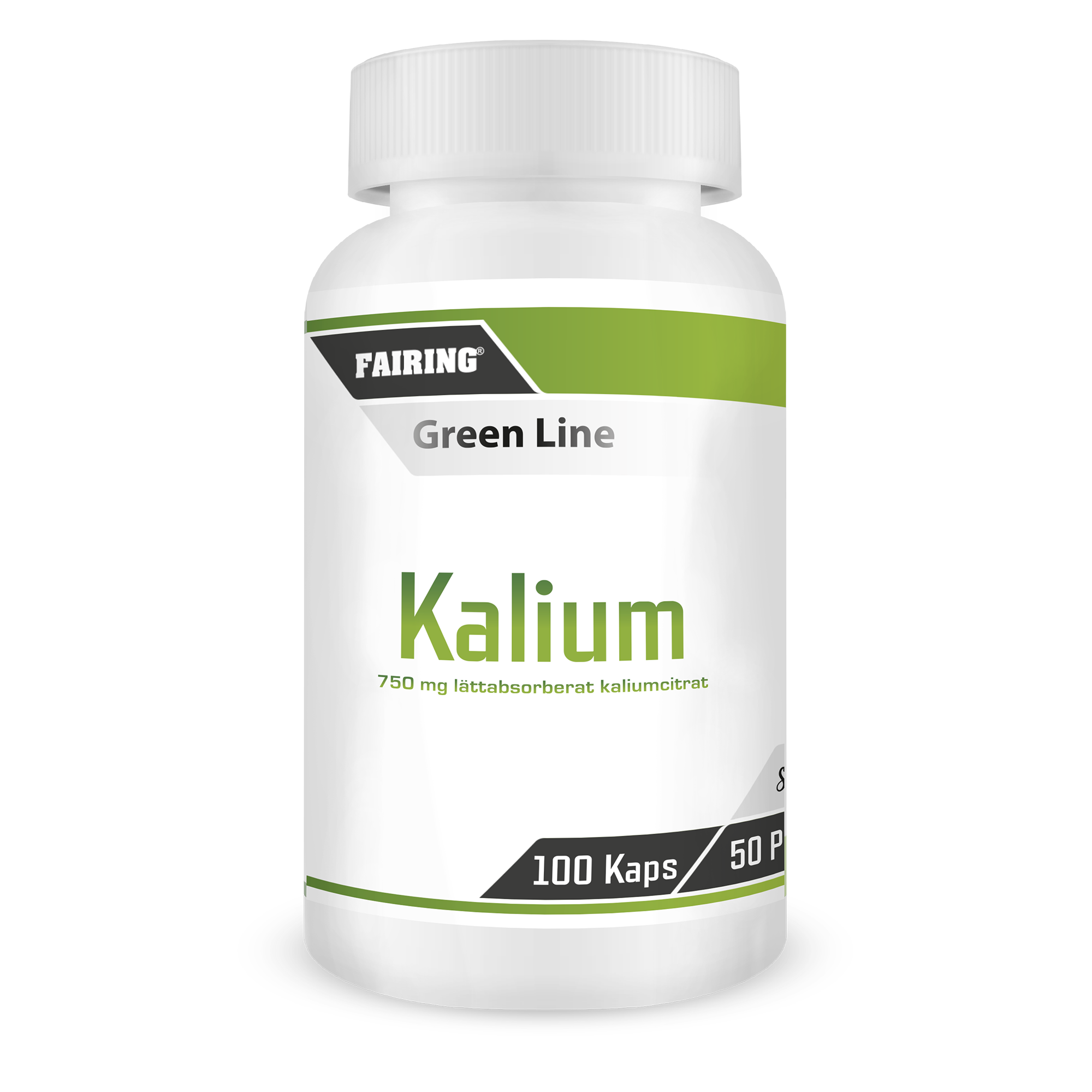 Kalium 100 kapsler