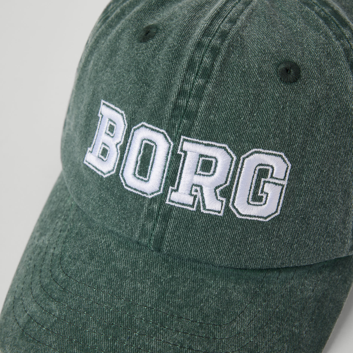 Borg Washed Bold Logo Kasket Gr&oslash;n