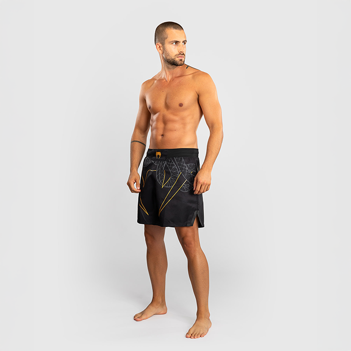 Serpenti Fightshorts Sort S&oslash;lv Guld