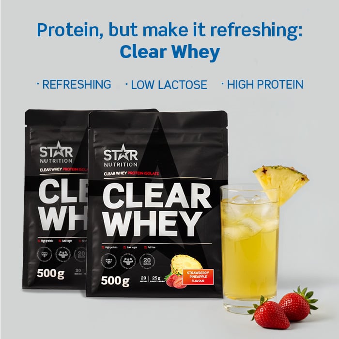 Clear Whey Whey Protein 500 g strawberry_pineapple