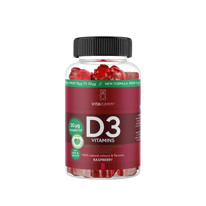 Vitamin D3 Hindb&aelig;r 60 Gummies