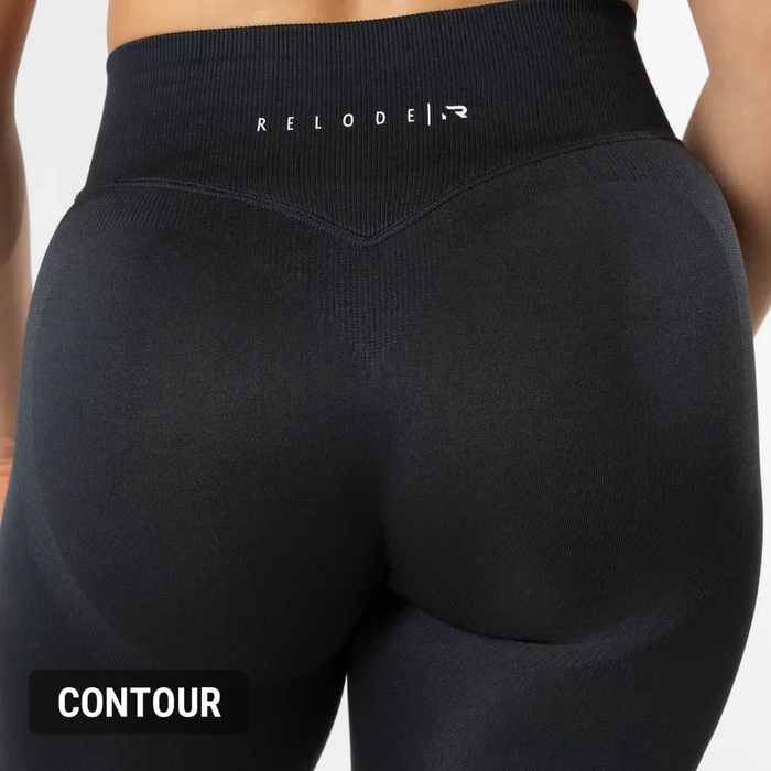 Hybrid Seamless Contouring Tights Sort