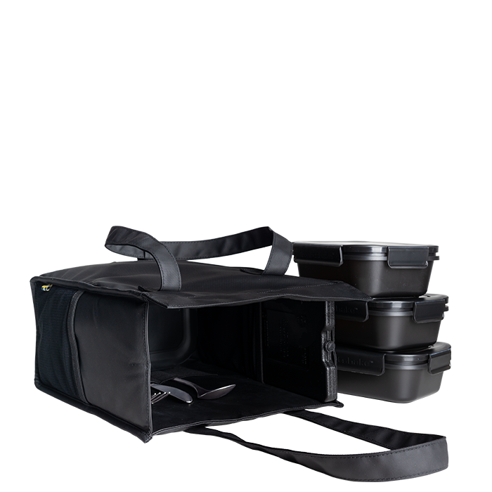 Lunch Tote Bag 11 L Sort