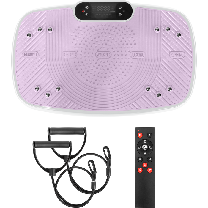 Vi5.0 Vibrationsplade S&oslash;lv/Lilla