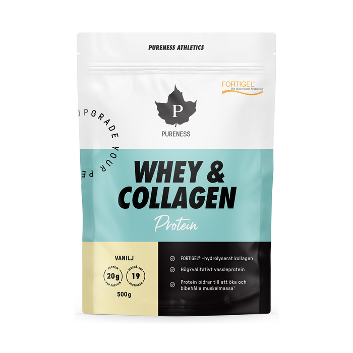 Athletics Whey & Collagen 500 g vanilj