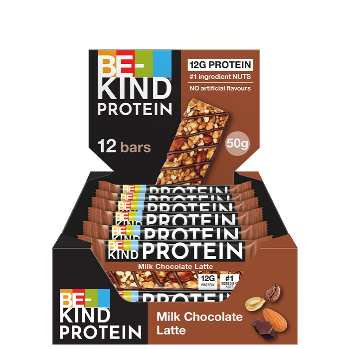 12 x BeKind Proteinbar Choc Latte 50 g