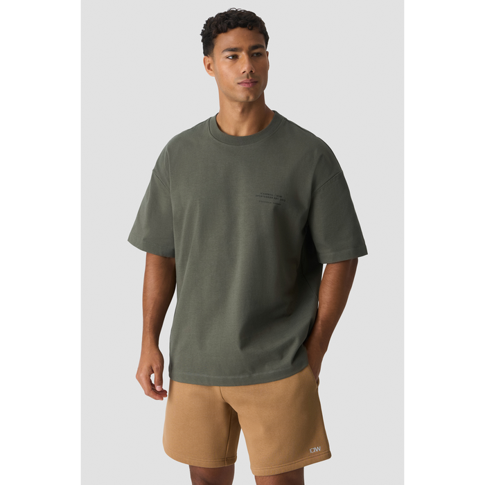 Essence Heavy Cotton T-shirt Gr&oslash;n