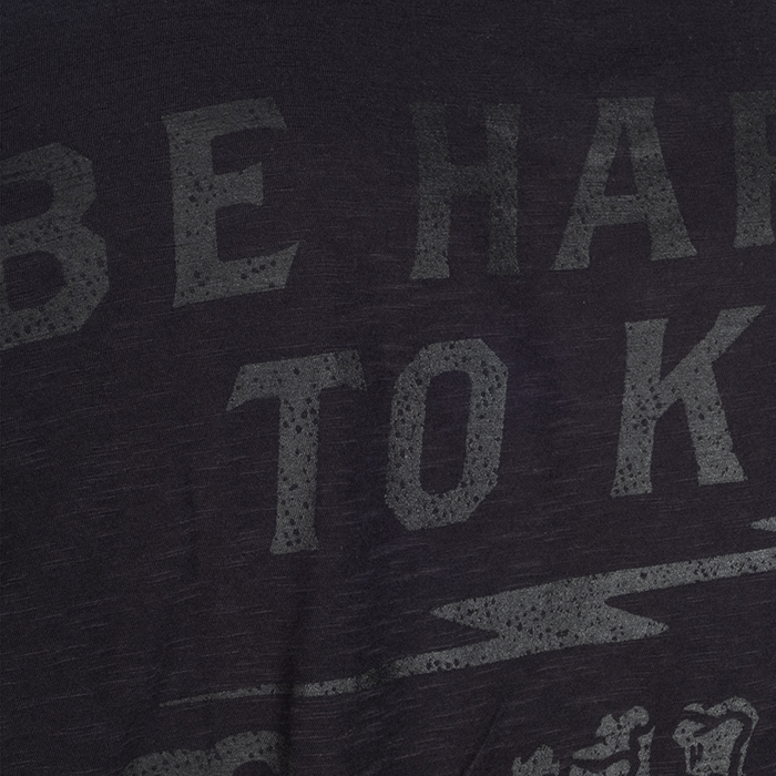 HTK Slub T-shirt Sort