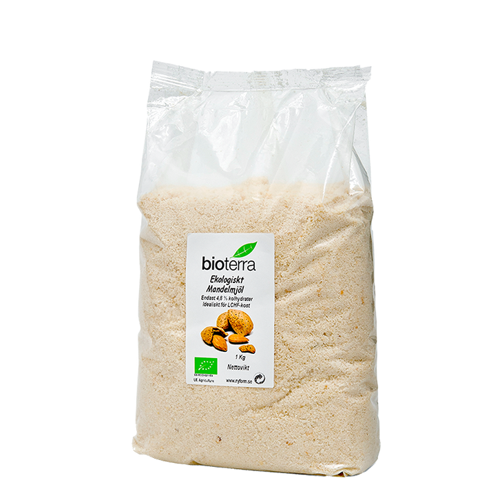 &Oslash;kologisk Mandlermel 1 kg