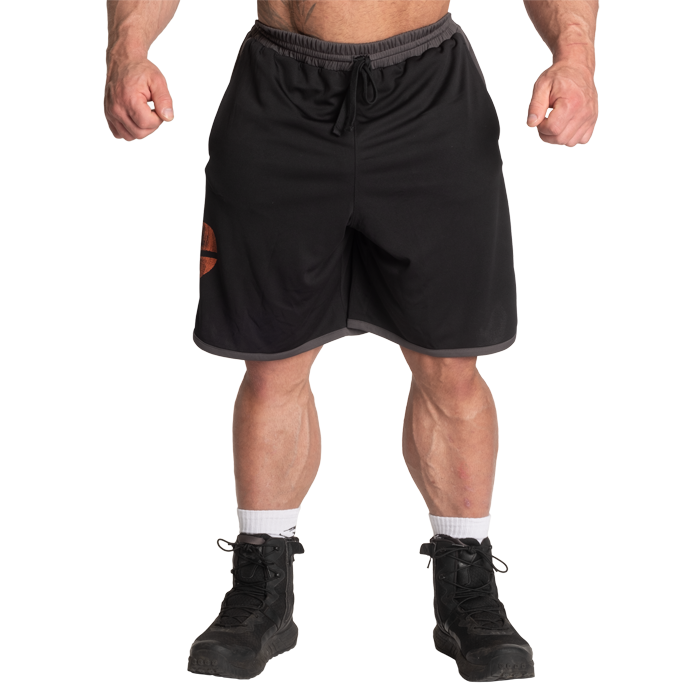 Gasp Mesh Shorts Sort Gr&aring;