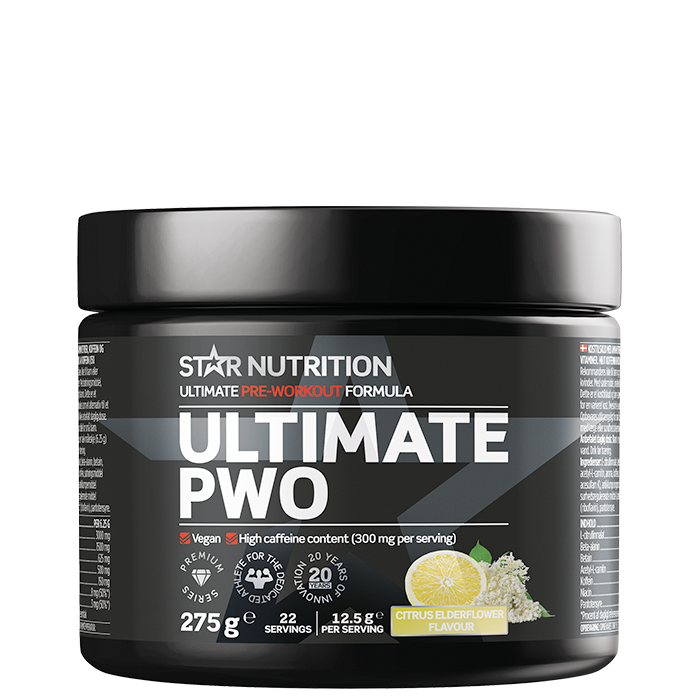 Ultimate PWO 275g citrus_elderflavour