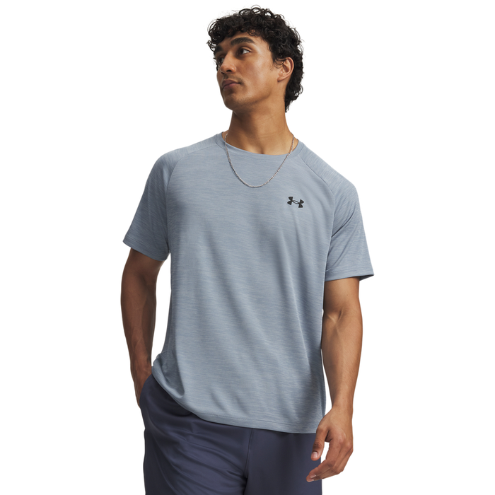 Tech Textured T-shirt Bl&aring;
